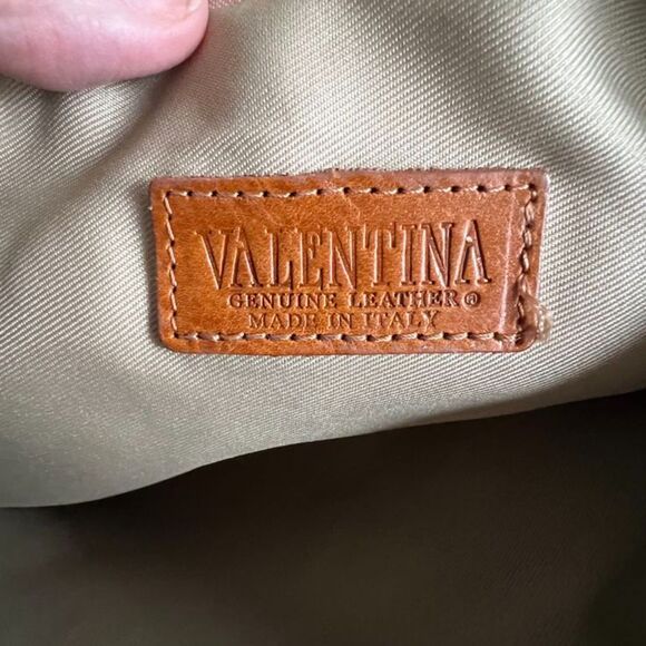 Valentina Genuine Leather Made In Italy Pink Clutch Wristlet Purse - Picture 3 of 8